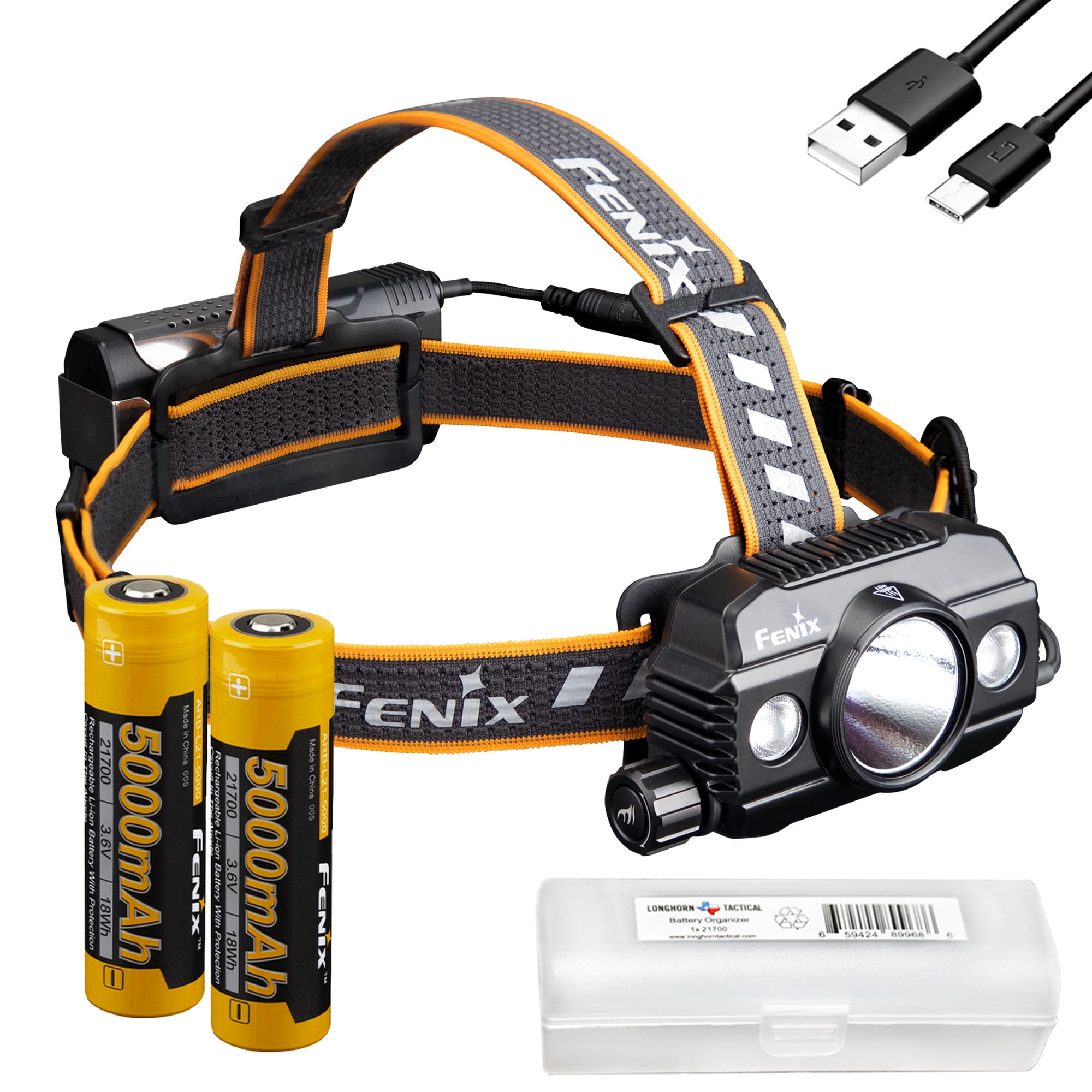 【値下げ】Fenix HP30R V2.0 3000ルーメン Fenix HP30R v2.0 (Grey) 3000 Lumen Spotlight & Floodlight Headlamp