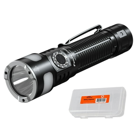 Fenix LD35R 1800 Lumens Multi-Color USB-C Rechargeable Flashlight + LumenTac Organizer