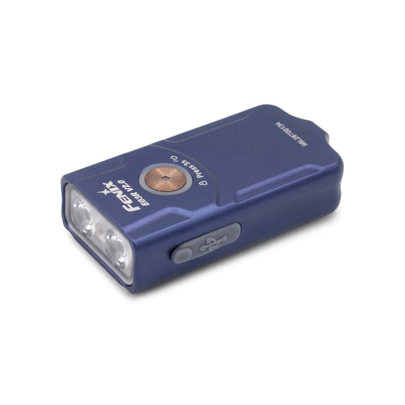 Fenix Lighting E03R V2.0 Lithium Ion 500 Lumens LED Flashlight, Blue