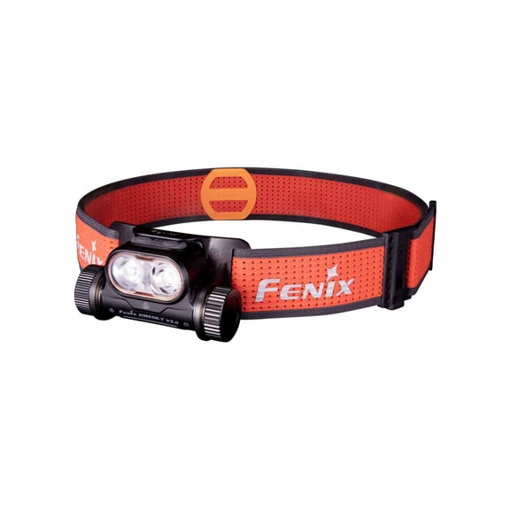 Fenix Lighting HM65R-T V2.0 Lithium Ion 1600 Lumens Luminus SST40 LED, Luminus SST20 LED Headlamp, Black