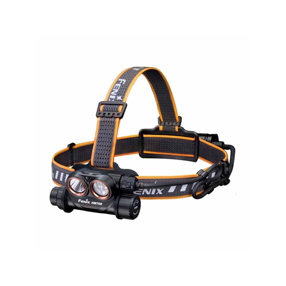 Fenix Lighting HM75R Lithium Ion 1600 Lumens Luminus SST40 LED, Luminus SST20 LED, OSRAM GR QSSPA1.23 LED Headlamp, Black
