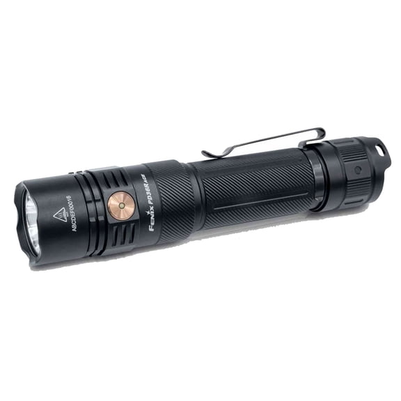 Fenix Lighting PD36R ACE Lithium Ion 3000 Lumens Luminus SFT70 Gen2 LED Flashlight, Black