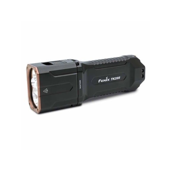 Fenix Lighting TK28R Lithium Ion 6500 Lumens Luminus SFT70 LED, Luminus SST70 LED, OSRAM GR CSSPA1.23 LED Flashlight, Black