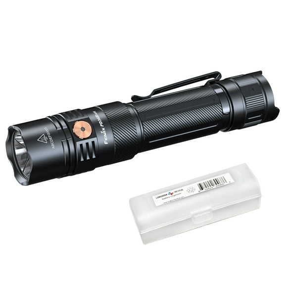 Fenix PD36R ACE 3000 Lumens Multi-Mode Rechargeable Tactical Flashlight + LumenTac Organizer
