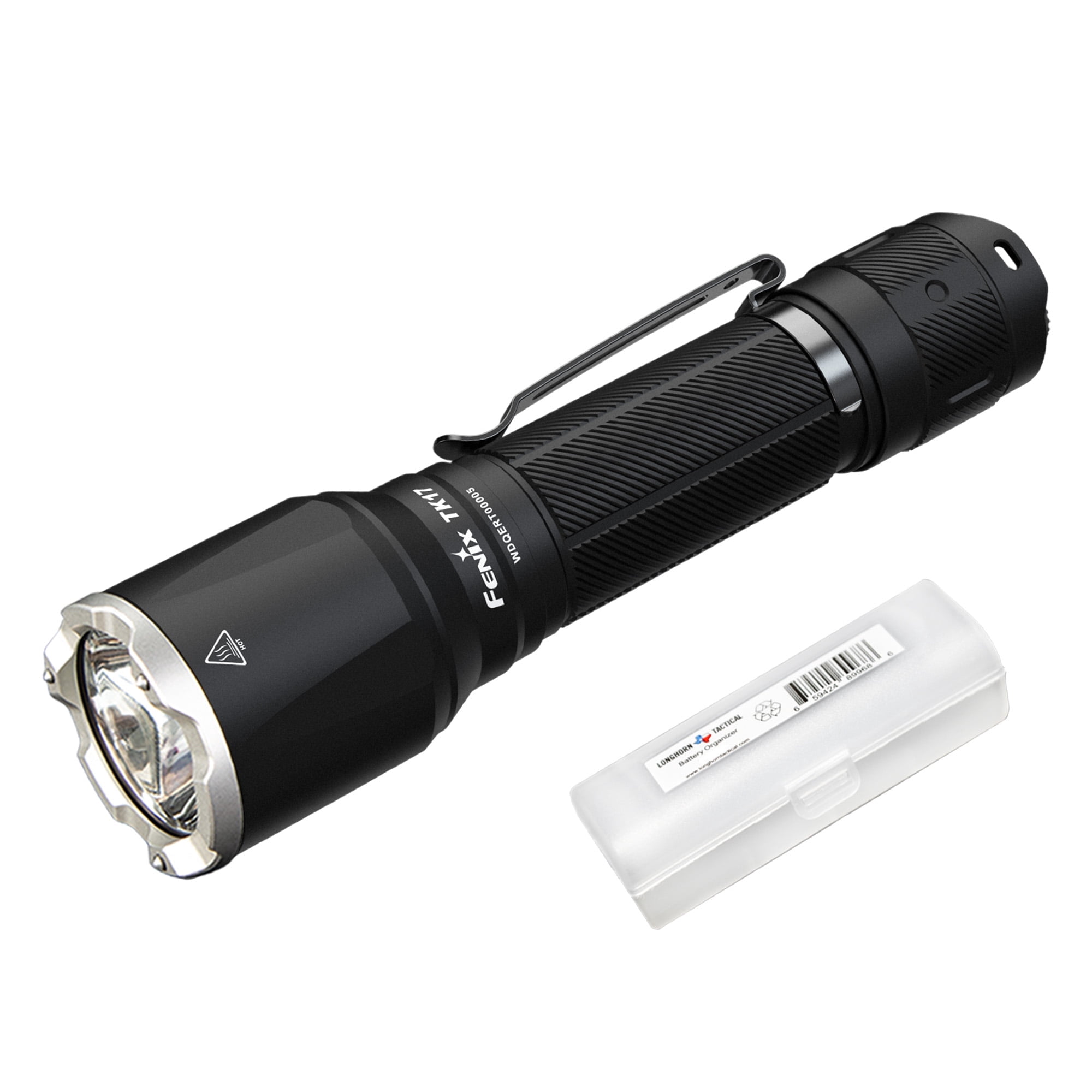 Fenix TK17 3600 Lumen Rechargeable Tactical Flashlight + LumenTac Organizer