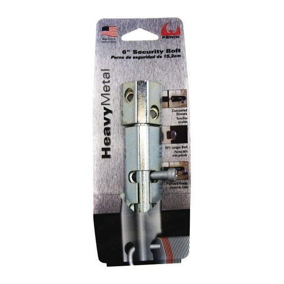 Fenix Zinc-Plated Metal Slide Bolt