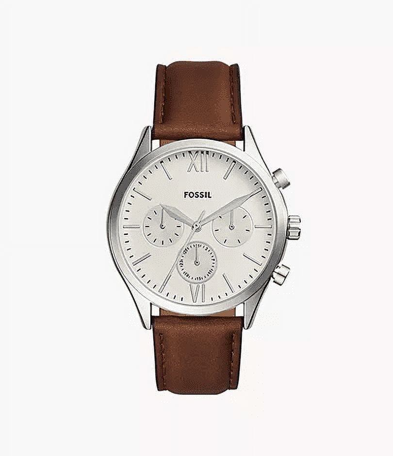 Fenmore Multifunction Brown Leather Watch - Walmart.com