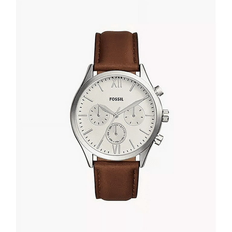 Fenmore Multifunction Brown Leather Watch - Walmart.com