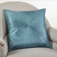 thumbnail image 1 of Fennco Styles 20-inch Shimmering Starburst Down Filled Throw Pillow, 4 Colors (Teal), 1 of 2