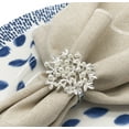 thumbnail image 1 of Fennco Styles Antique Sliver Metal Beads Little Tree Napkin Rings - Set of 4, 1 of 12