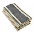 thumbnail image 1 of Fennco Styles Aulaire Banded Design 100% Cotton Cloth Napkins 20" W x 20" L, Set of 4 - Natural Striped Dinner Napkins for Dining Table, Banquets, Family Gathering and Special Occasion, 1 of 4