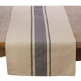 thumbnail image 1 of Fennco Styles Aulaire Banded Design 100% Cotton Table Runner 16" W x 108" L - Striped Table Cover for Home, Dining Room Decor, Banquets, Family Gathering and Special Occasion, 1 of 4