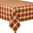 thumbnail image 1 of Fennco Styles Autumn Harvest Plaid Design 100% Cotton Tablecloth 70"W x 70"L, 1 of 4