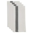 thumbnail image 1 of Fennco Styles Banded Design Cotton Cloth Napkins 20" W x 20" L, Set of 4 - Striped Dinner Napkins for Home Décor, Dining Table, Banquet, Family Gathering, Everyday Use, and Spec, 1 of 4