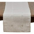 thumbnail image 1 of Fennco Styles Beautiful Embroidered Check Pattern Decorative Tablecloth, 1 of 6