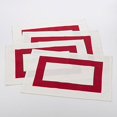 thumbnail image 1 of Fennco Styles Bisciola Collection Banded Design Placemat - Set of 4, 1 of 1