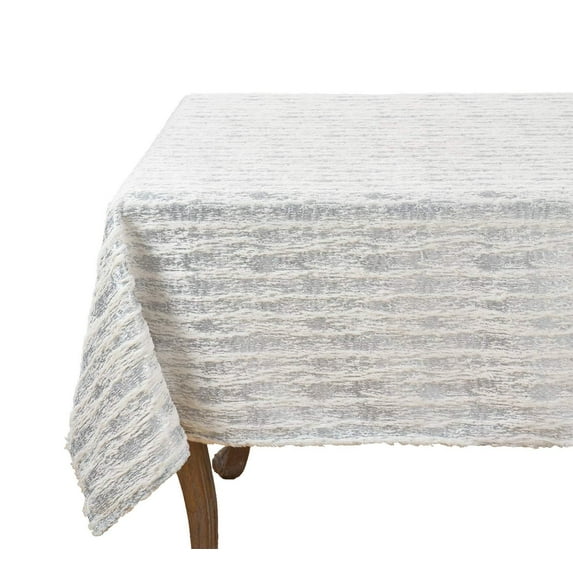Fennco Styles Brushed Metallic Foil Collection Glamorous Faux Fur Home Décor