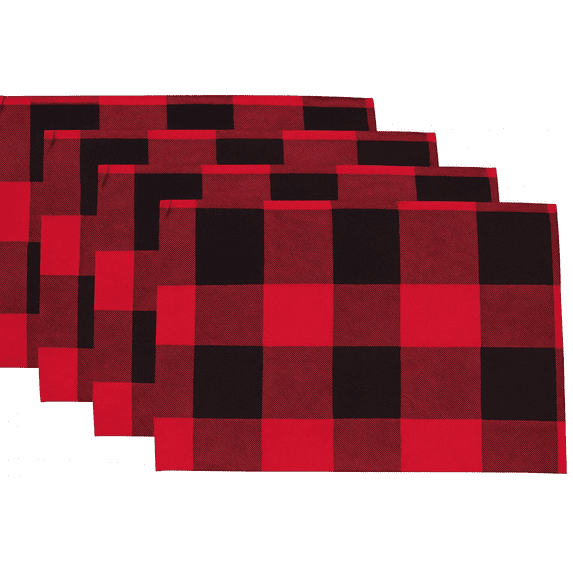 Fennco Styles Buffalo Check Plaid Cotton Tablecloth