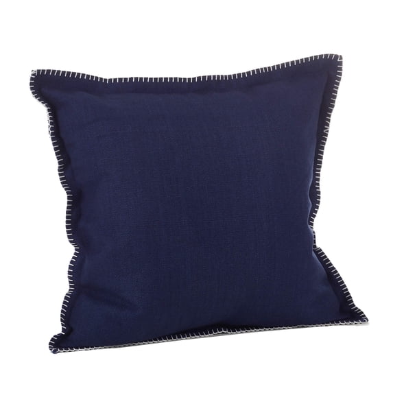 Fennco Styles Celena Collection Contemporary Whip Stitched 100% Pure Cotton Table Linens