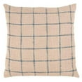 thumbnail image 1 of Fennco Styles Charlie Collection Rustic Checkered 20 x 20 Inch Cotton Down Filled Decorative Throw Pillow, 1 of 4
