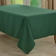 thumbnail image 1 of Fennco Styles Classic Everyday Design Solid Color Tablecloth 65" W X 160" L - Jasper Green Table Cover for Home Décor, Baquets, Family Gathering and Special Occasion, 1 of 5