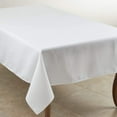 thumbnail image 1 of Fennco Styles Classic Everyday Design Solid Color Tablecloth 90" W X 108" L - White Table Cover for Home Décor, Baquets, Family Gathering and Special Occasion, 1 of 3
