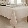 thumbnail image 1 of Fennco Styles Classic Hemstitch Design Table Linen Collection for Home DÃ©cor, Dining Table, Banquets, Holidays, 1 of 9