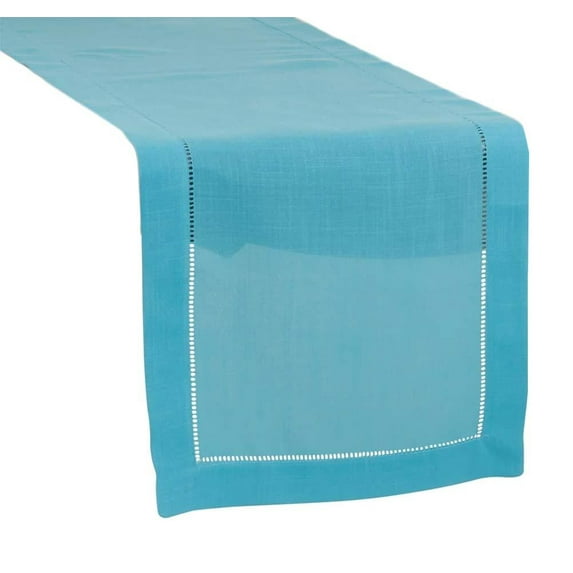 Fennco Styles Classic Hemstitch Design Table Linen Collection