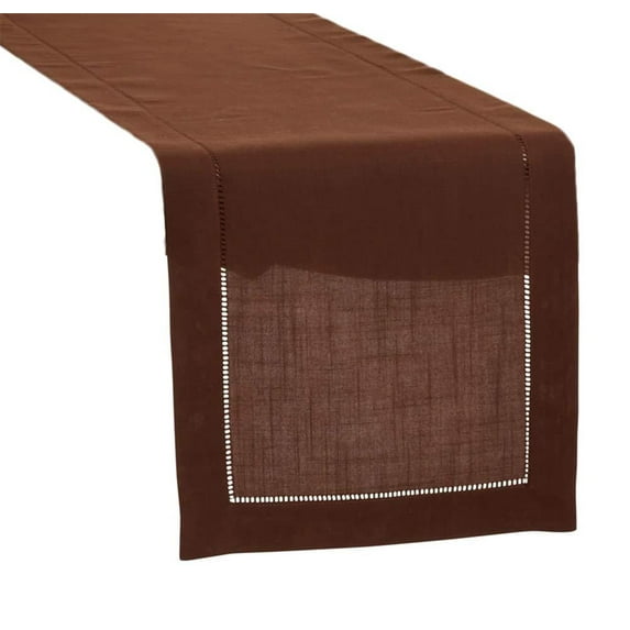 Fennco Styles Classic Hemstitch Design Table Linen Collection