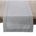 thumbnail image 1 of Fennco Styles Classic Hemstitched Design Border Table Runner (16"x120" Runner), 1 of 2