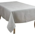thumbnail image 1 of Fennco Styles Classic Hemstitched Design Border Tablecloth (84" Square Tablecloth), 1 of 2