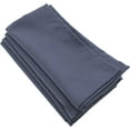 thumbnail image 1 of Fennco Styles Classic Solid Design Napkins, 20-inch Square, Set of 4 (Navy Blue), 1 of 2