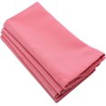 thumbnail image 1 of Fennco Styles Classic Solid Design Napkins, 20-inch Square, Set of 4 (Pink), 1 of 2