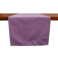 thumbnail image 1 of Fennco Styles Classic Solid Table Runner 16 x 54 Inch - Purple, 1 of 2