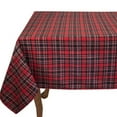 thumbnail image 1 of Fennco Styles Classic Tartan Plaid Holiday Tablecloth 65 x 120 Inch - Red and Black Table Cover for Christmas, Banquets, Family Gathering, Special Events and Home DÃ©cor, 1 of 4