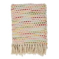 thumbnail image 1 of Fennco Styles Confetti Woven Throw Blanket with Tassel 50" W x 60" L – Multicolored Blanket for Couch, Bedroom and Living Room Décor, 1 of 6