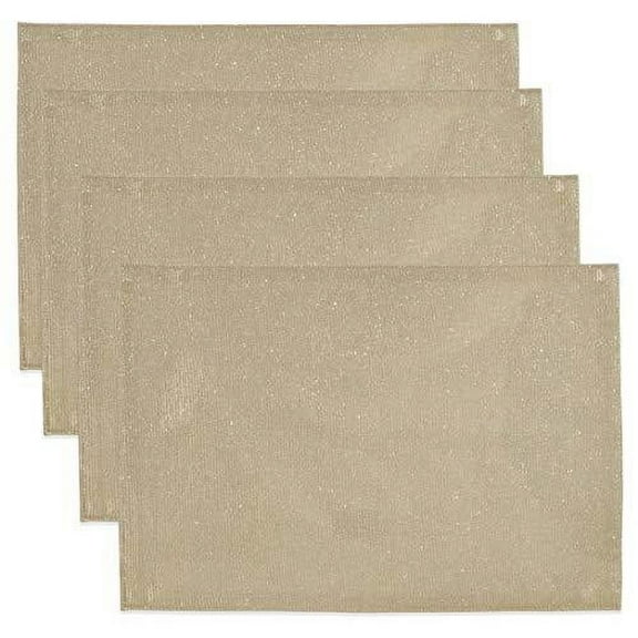 Fennco Styles Contemporary Shimmering Design Table Runner 14 x 72 Inch - Gold Table Cover for Holiday, Home DÃ©cor, Banquets, Family Gathering and Special Events