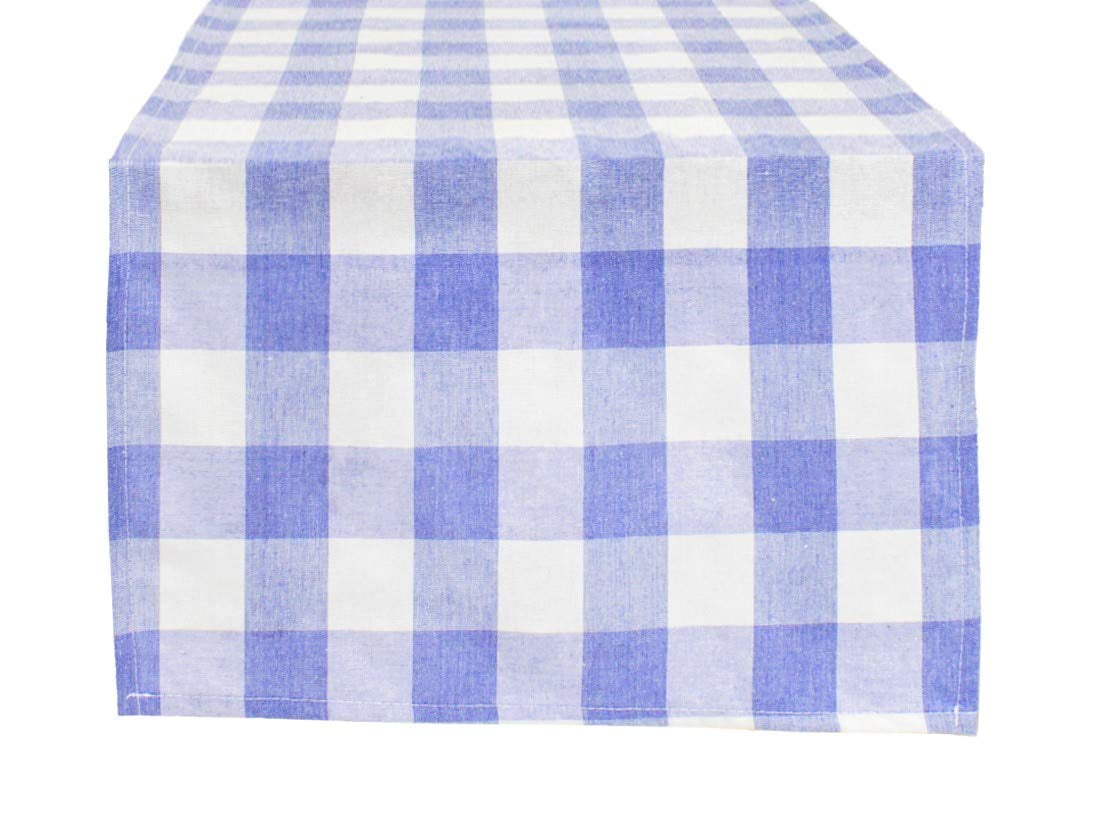 Fennco Styles Country Buffalo Check Soft Table Runner 16 x 36 Inch ...