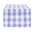 thumbnail image 1 of Fennco Styles Country Buffalo Check Soft Table Runner 16 x 90 Inch - Blue Check Table Cover for Everyday Use, Picnic, Family Gathering, Indoor Outdoor Parties and Special Occasion, 1 of 1