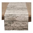 thumbnail image 1 of Fennco Styles Country Wood Grain Design Cotton Tablecloth, 1 of 10