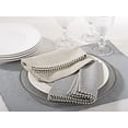 thumbnail image 1 of Fennco Styles Creative Pearl Border 18-inch Cotton Cloth Napkins, Set of 4 (Natural), 1 of 1