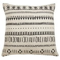 thumbnail image 1 of Fennco Styles Eclectic Mud Cloth Pattern Design 100% Cotton Throw Pillow Cover 22 x 22 Inch - Natural, 1 of 3