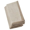 thumbnail image 1 of Fennco Styles Elegant Lily Collection Studded Design Dinner Napkins 20" W x 20" L, Set of 4 - Champagne Rhinestone Dinner Napkins for Dining Table, Banquets, Family Gathering and Special Occasion, 1 of 4