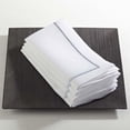 thumbnail image 1 of Fennco Styles Embroidered Line Design Napkins, Set of 4, Many Colors (Platinum ), 1 of 2