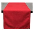 thumbnail image 1 of Fennco Styles Everyday Design Solid Color Table Runner 16" W x 90" L - Burgundy Table Cover for Home, Farmhouse Décor, Banquets, Family Gathering and Special Occasion, 1 of 4