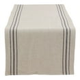 thumbnail image 1 of Fennco Styles Fennco Styles Everyday Linen Stripes Table Runner (16"x72" Table Runner), 1 of 3