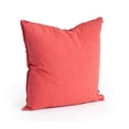 thumbnail image 1 of Fennco Styles Fringed Design Down Filled Linen 20-Inch Throw Pillow (Rouge), 1 of 3