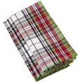 thumbnail image 1 of Fennco Styles Glendora Collection Classic Plaid Design Cotton Table Cloth Napkin (20"x20" Napkin-Set of 4, #1), 1 of 1