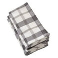 thumbnail image 1 of Fennco Styles Glendora Collection Classic Plaid Design Cotton Table Cloth Napkin (20"x20" Napkin-Set of 4, #5), 1 of 3