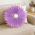 thumbnail image 1 of Fennco Styles Handmade Garden 3D Sunflower Decorative Throw Pillow 13" Round, 1 of 5